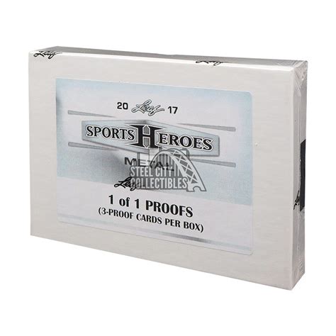 2017 leaf metal sports heroes hobby box|2017 Leaf Metal Sports Heroes Hobby Box.